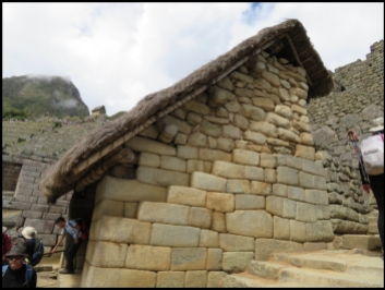 Machu Picchu - house model