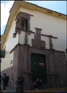 Cusco - colonial building