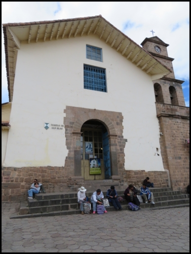 Cusco - Iglesia de San Blas entrance