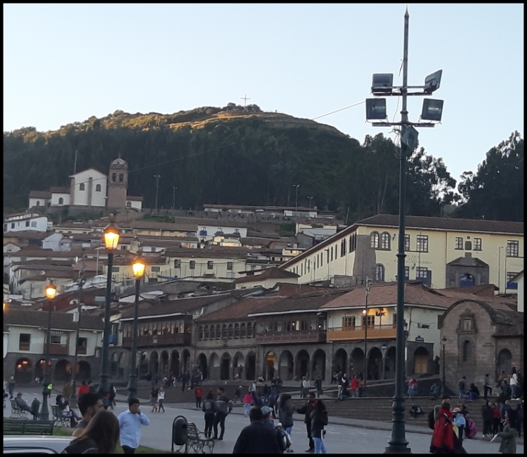 Cusco - view from plaza