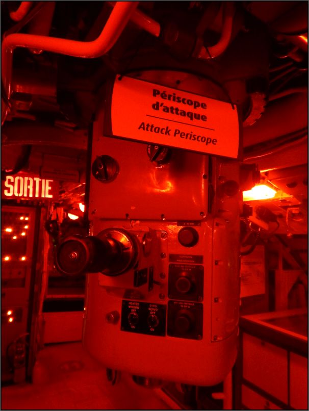 Onondaga submarine, attack periscope